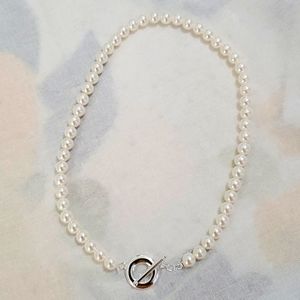 925 silver Pearl necklaces